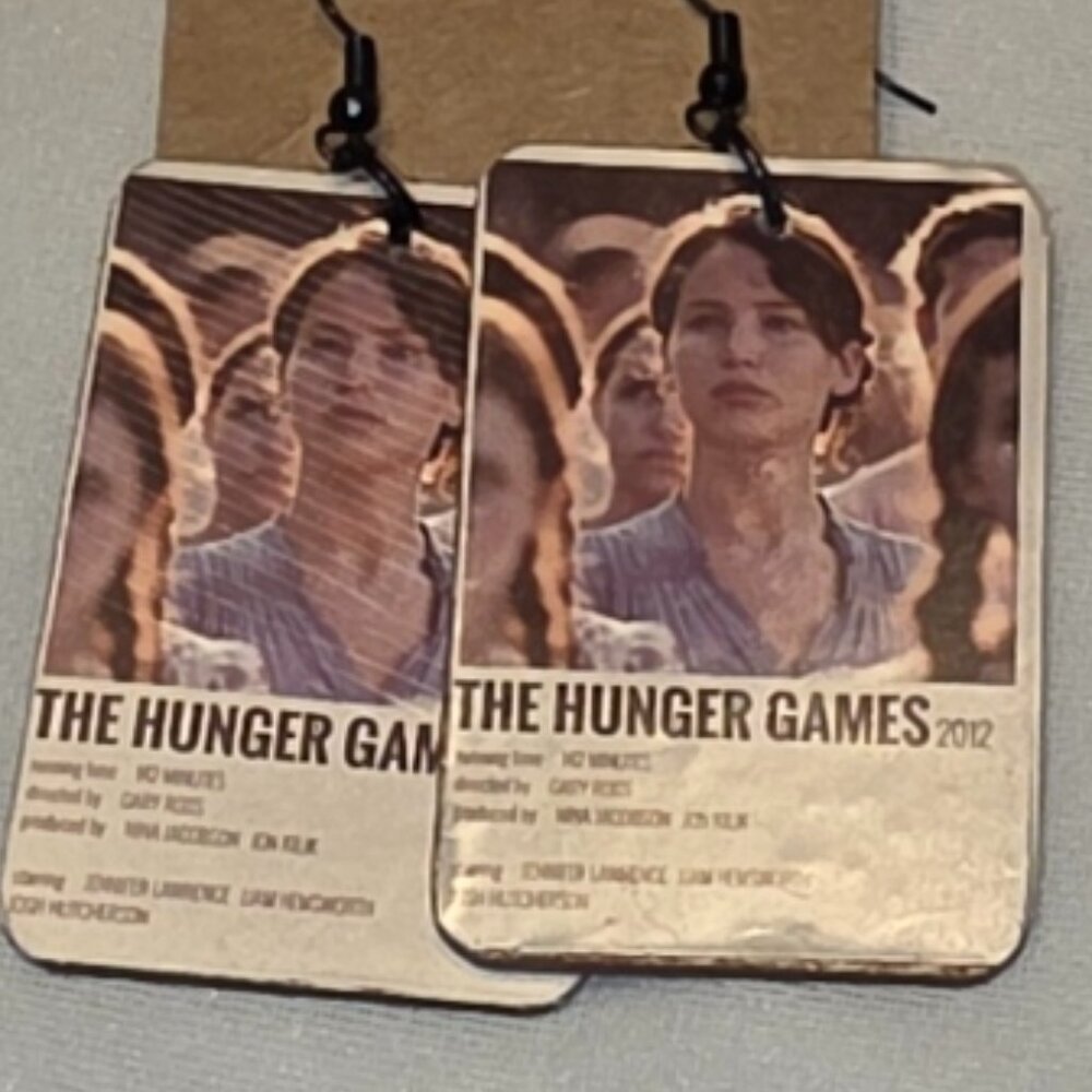 The Hunger Games Earrings Handmade Movie
